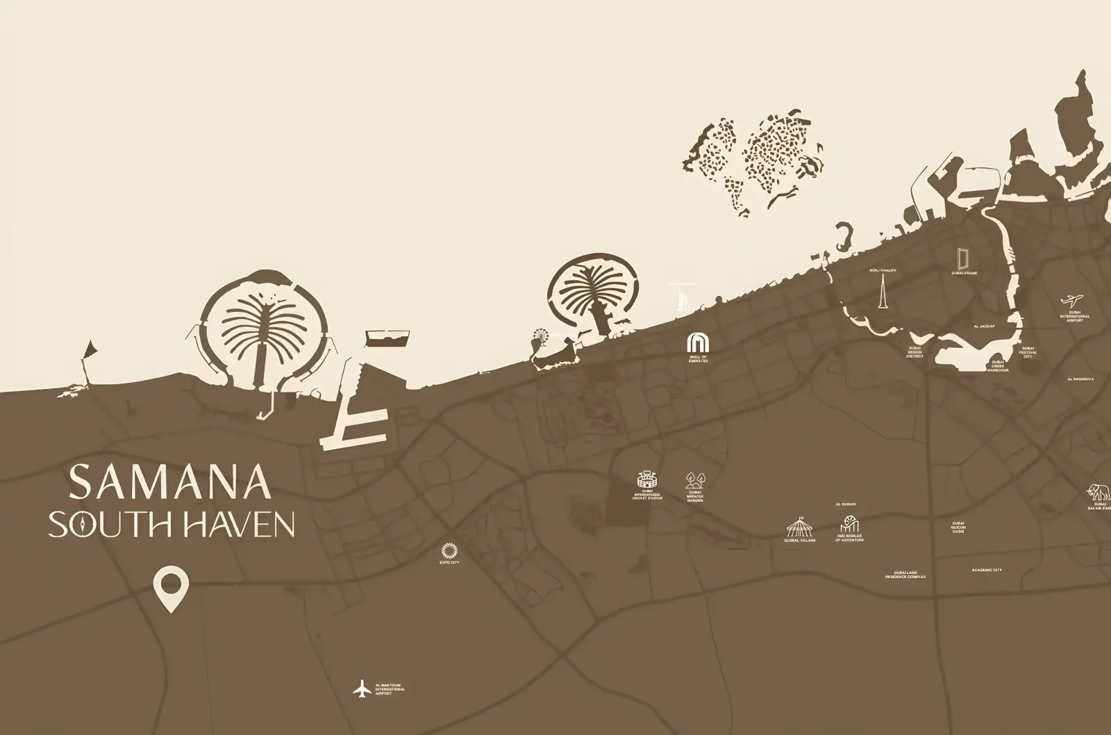 Samana South Haven 2 masterplan, Dubai Industrial City