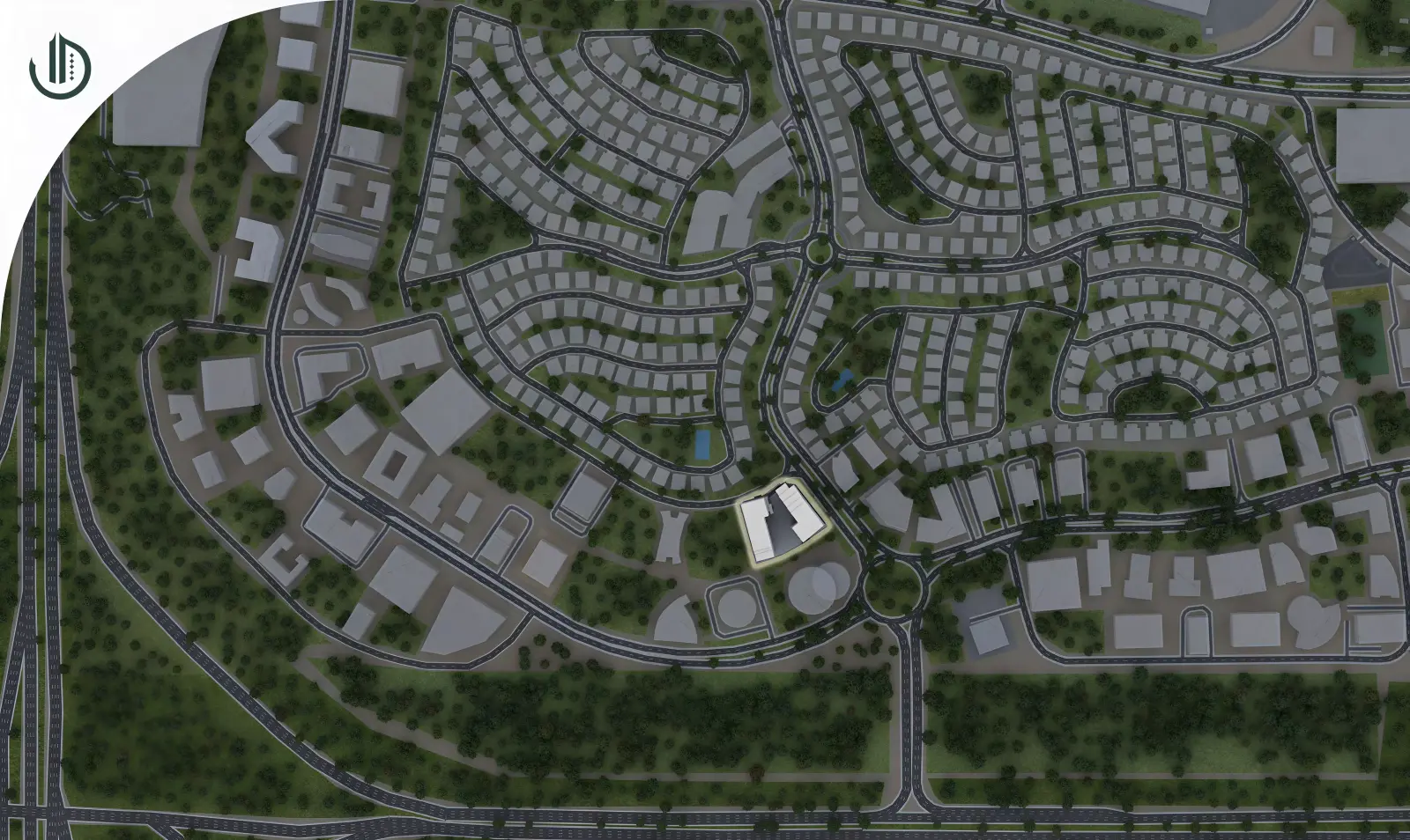 The Hillgate 总体规划, Dubai Silicon Oasis
