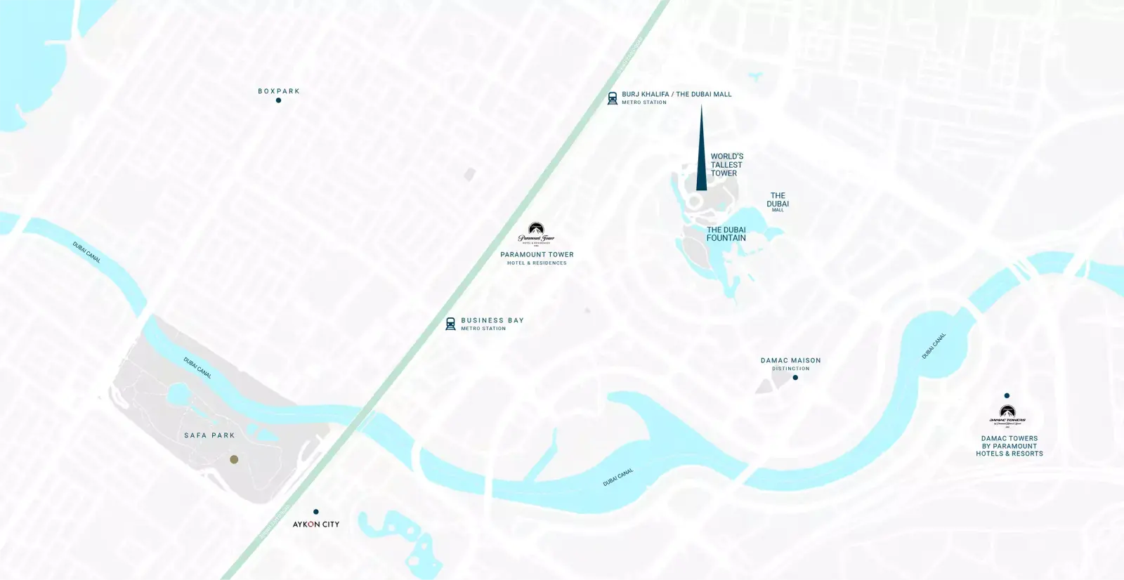 Damac Safa Three masterplan, Al Safa