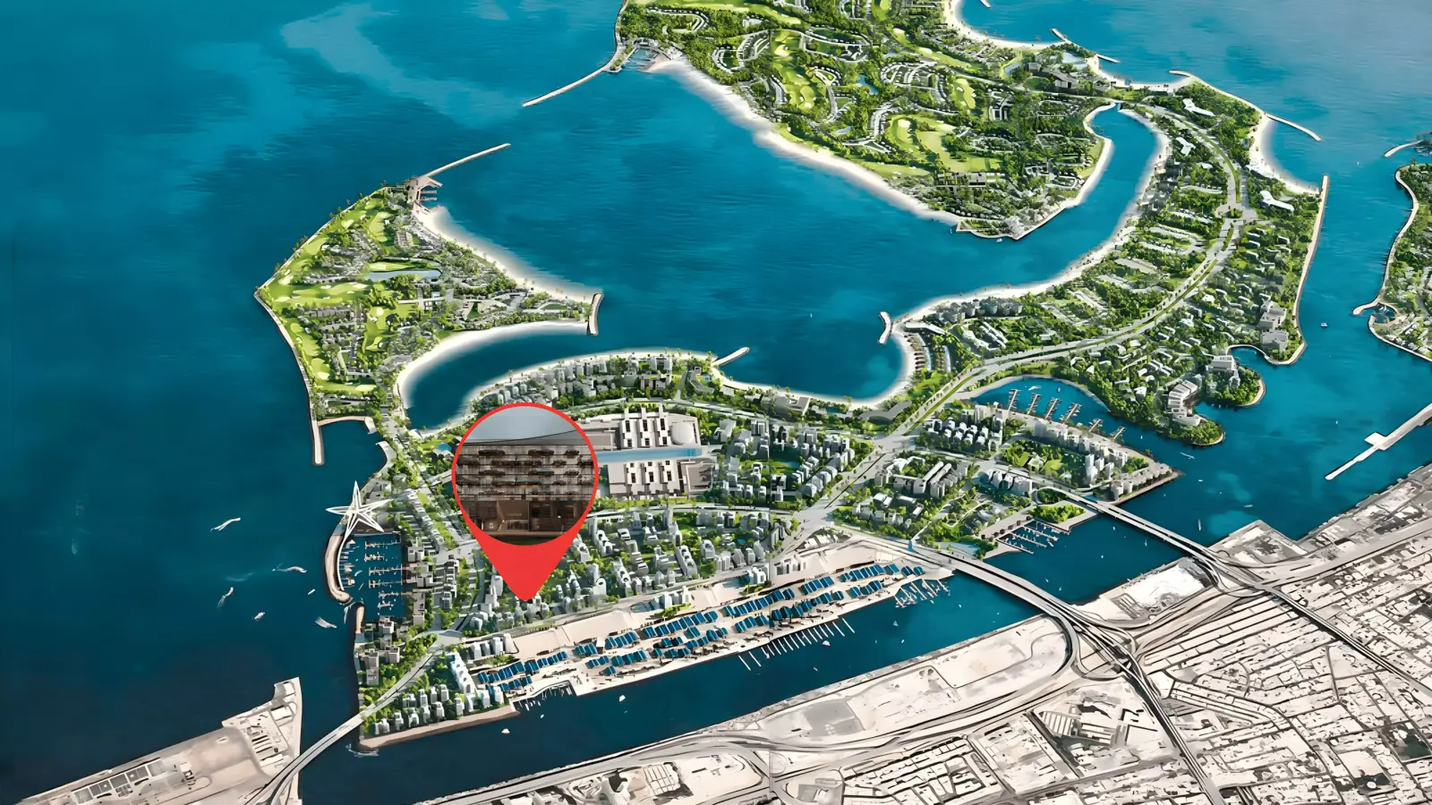 Ventone masterplan, Dubai Islands