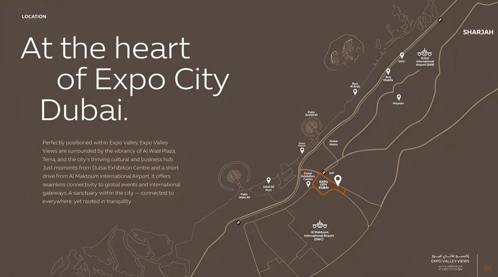Dana Expo Valley Views masterplan, Expo City