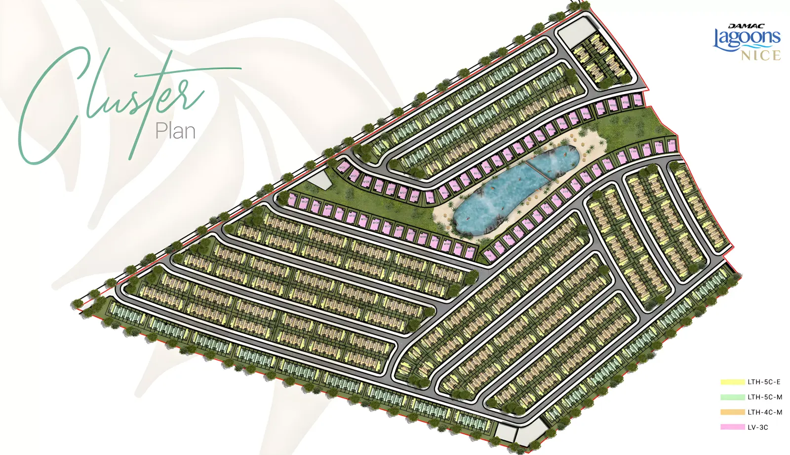 Nice 3 masterplan, Damac Lagoons