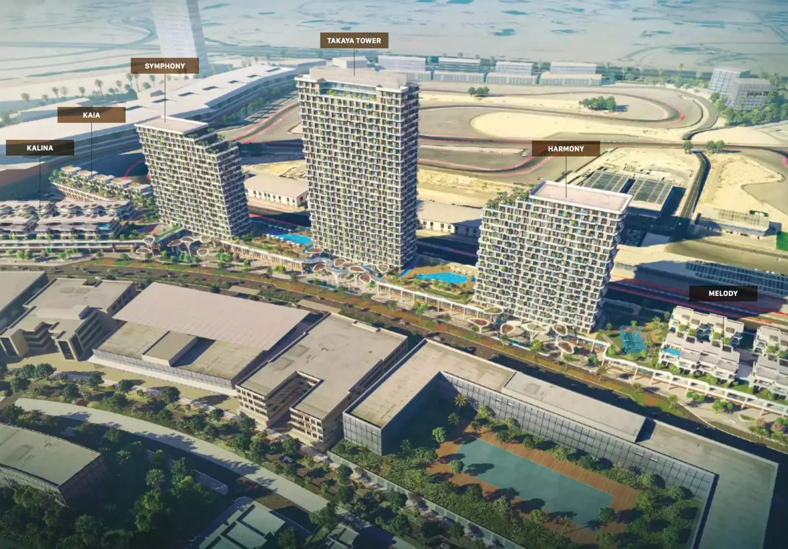 Takaya Kaia masterplan, Motor City