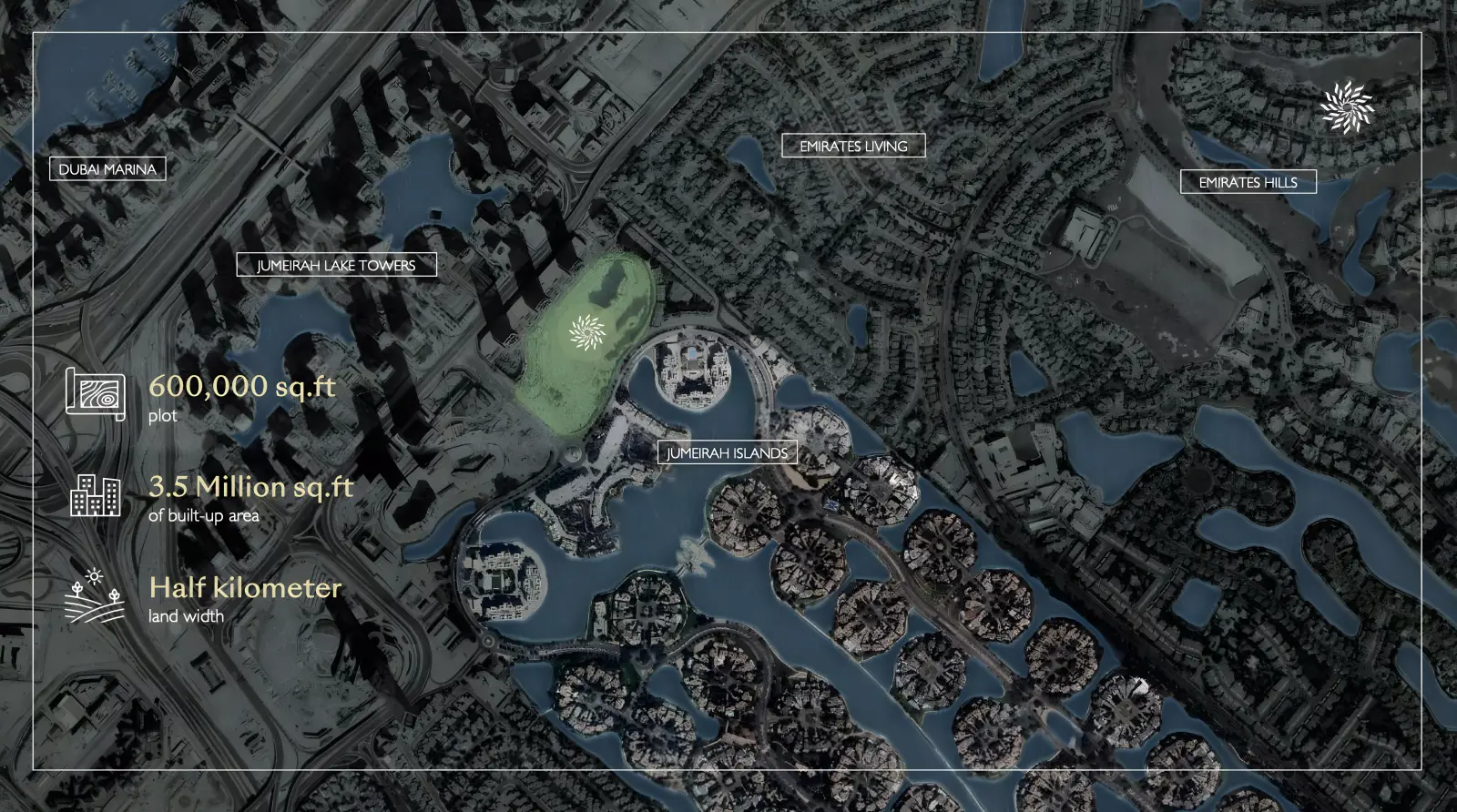 East Residence 6 At Serenia District masterplan, Jumeirah Islands