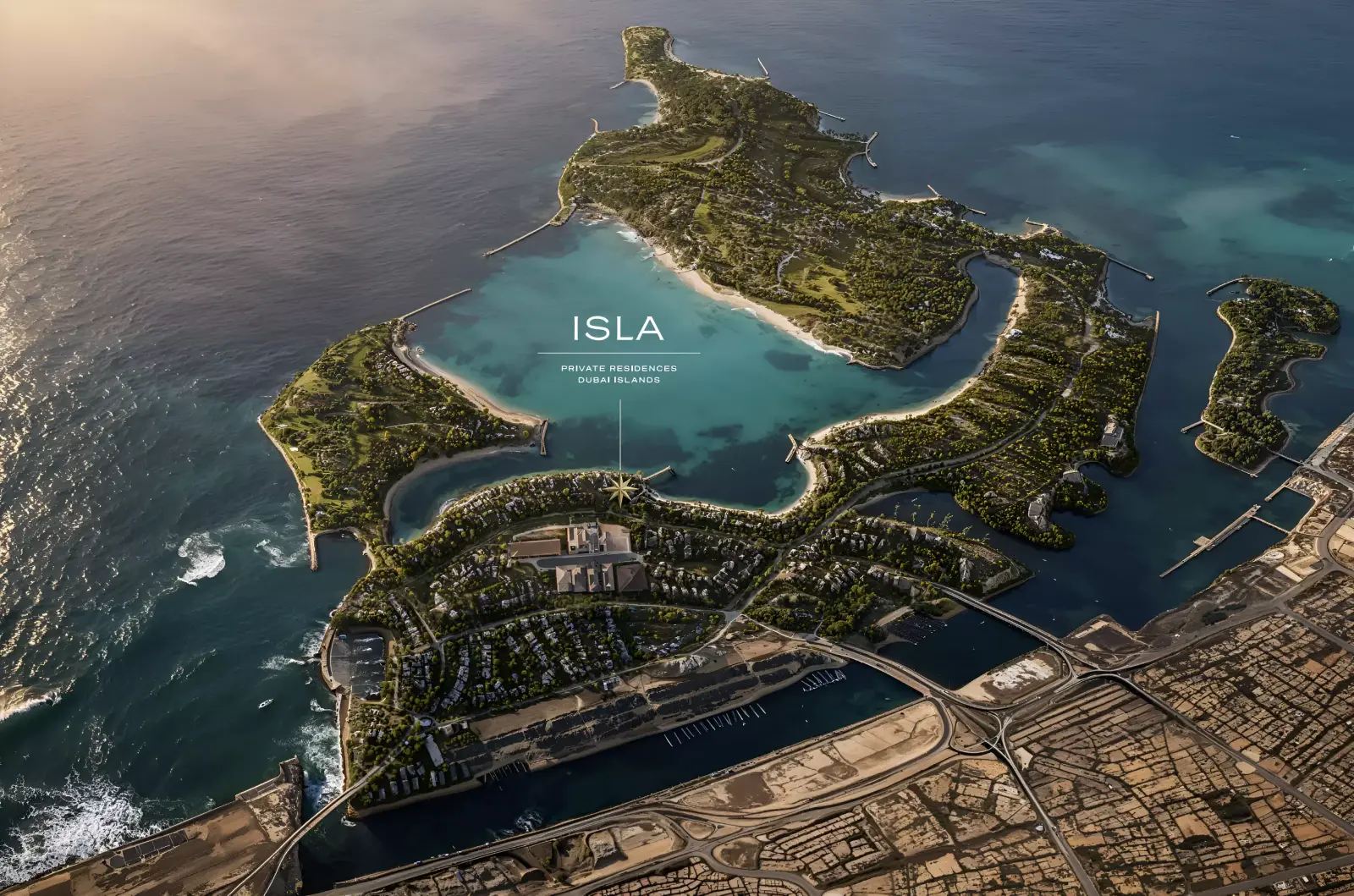 Isla Private Residences masterplan, Dubai Islands