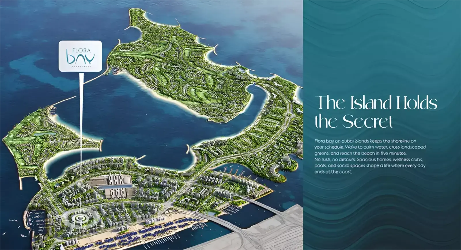 Flora Bay masterplan, Dubai Islands