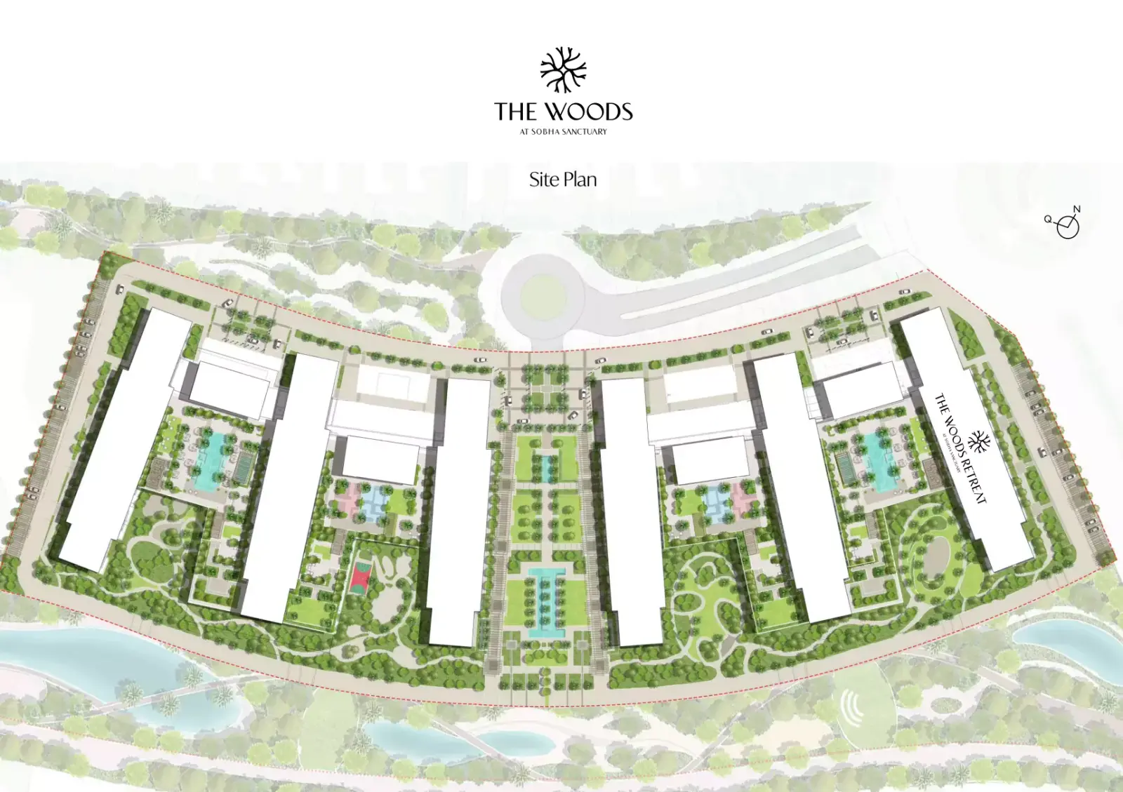 Masterplan The Woods, Sobha Sanctuary