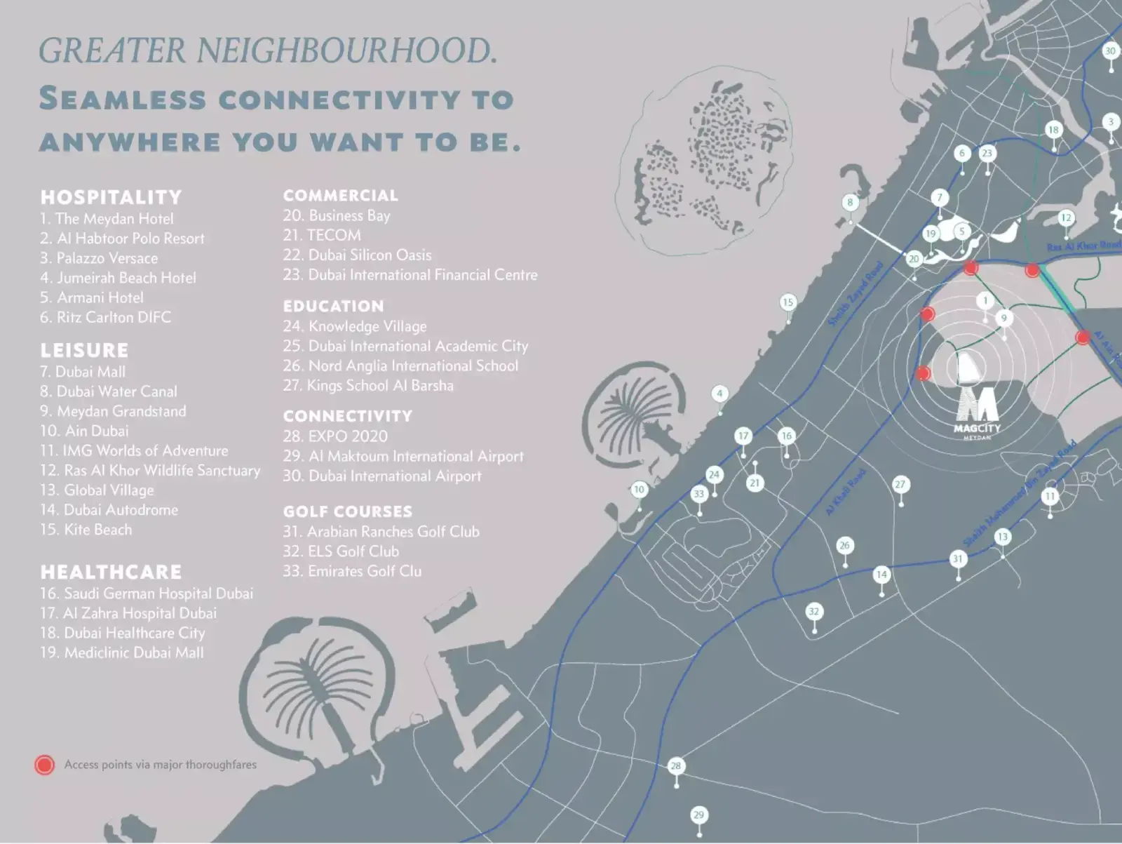 MAG Kingdom masterplan, Jumeirah Lake Towers