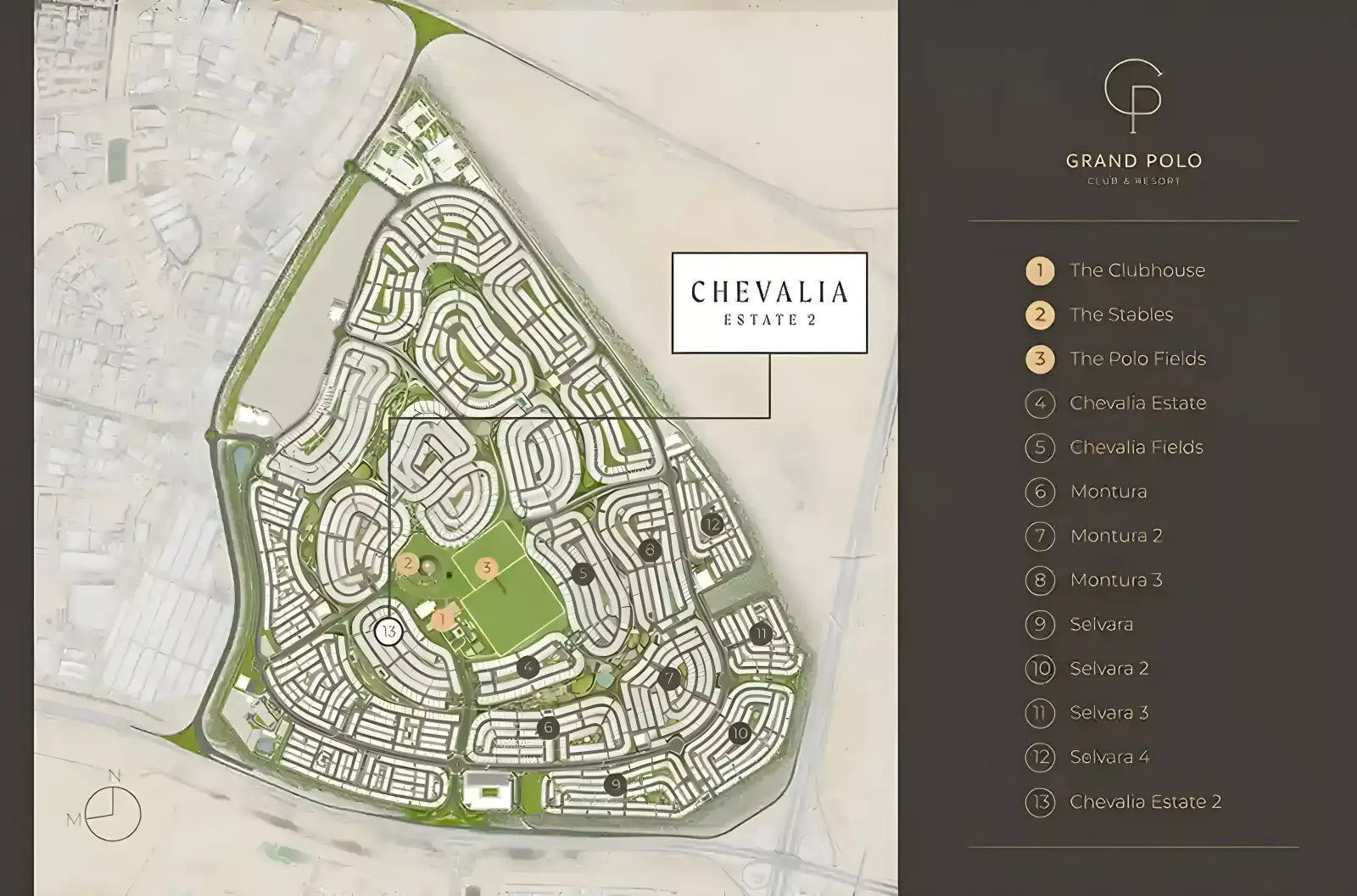 Chevalia Estate Phase 2 masterplan, The Grand Polo Club and Resort