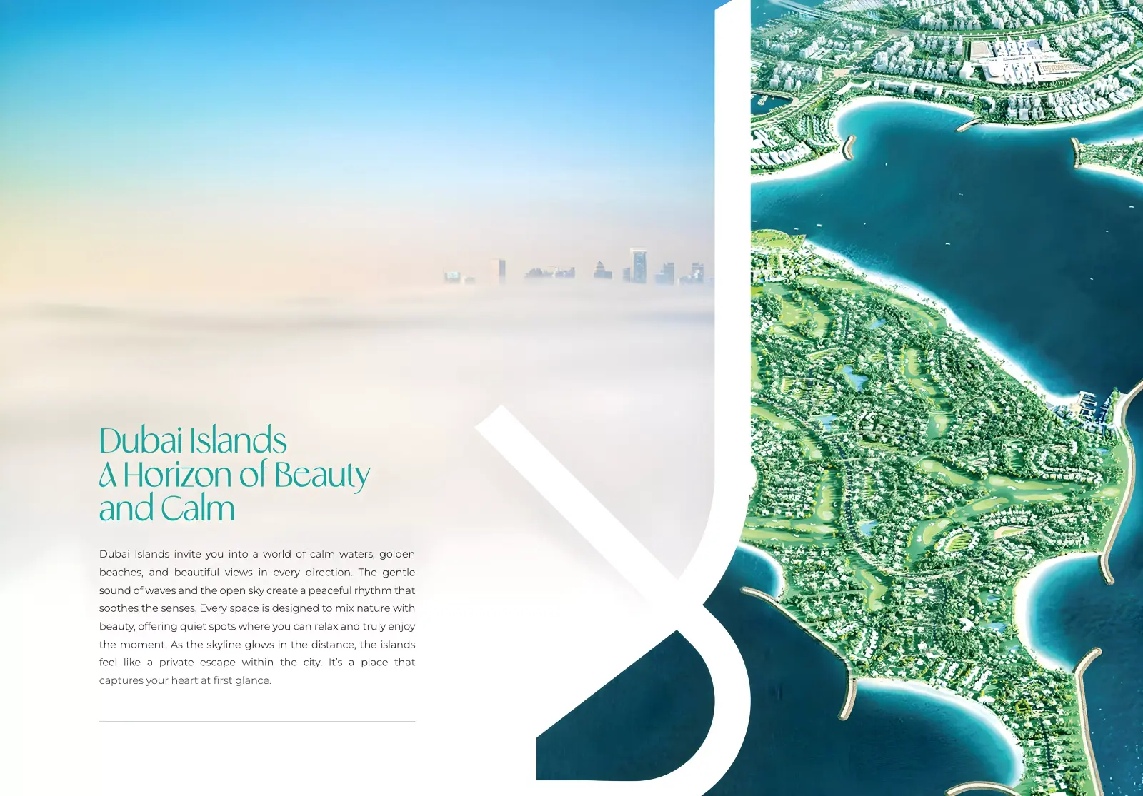 La Crystal masterplan, Dubai Islands