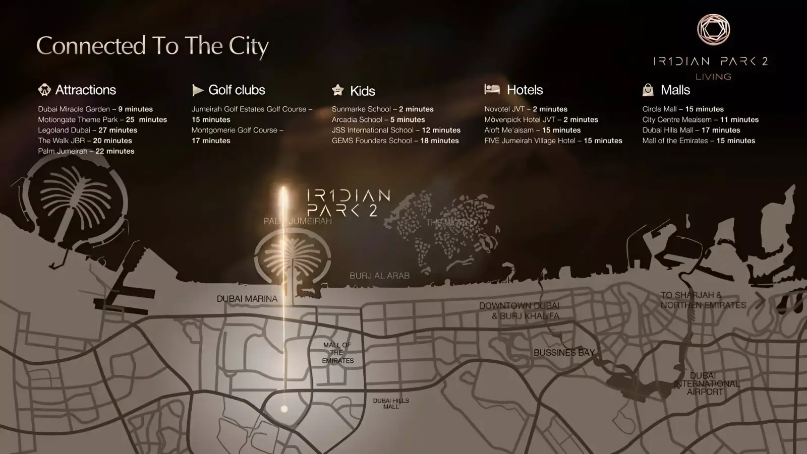 IR1DIAN Park Phase 2 masterplan, Jumeirah Village Circle
