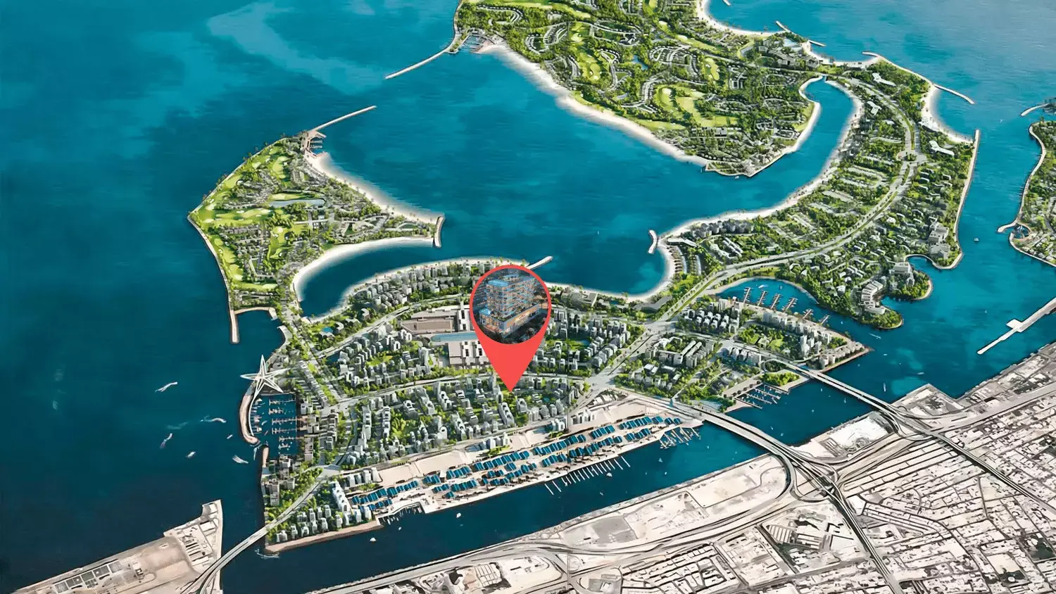 Tivanno Residence मास्टरप्लान, Dubai Islands