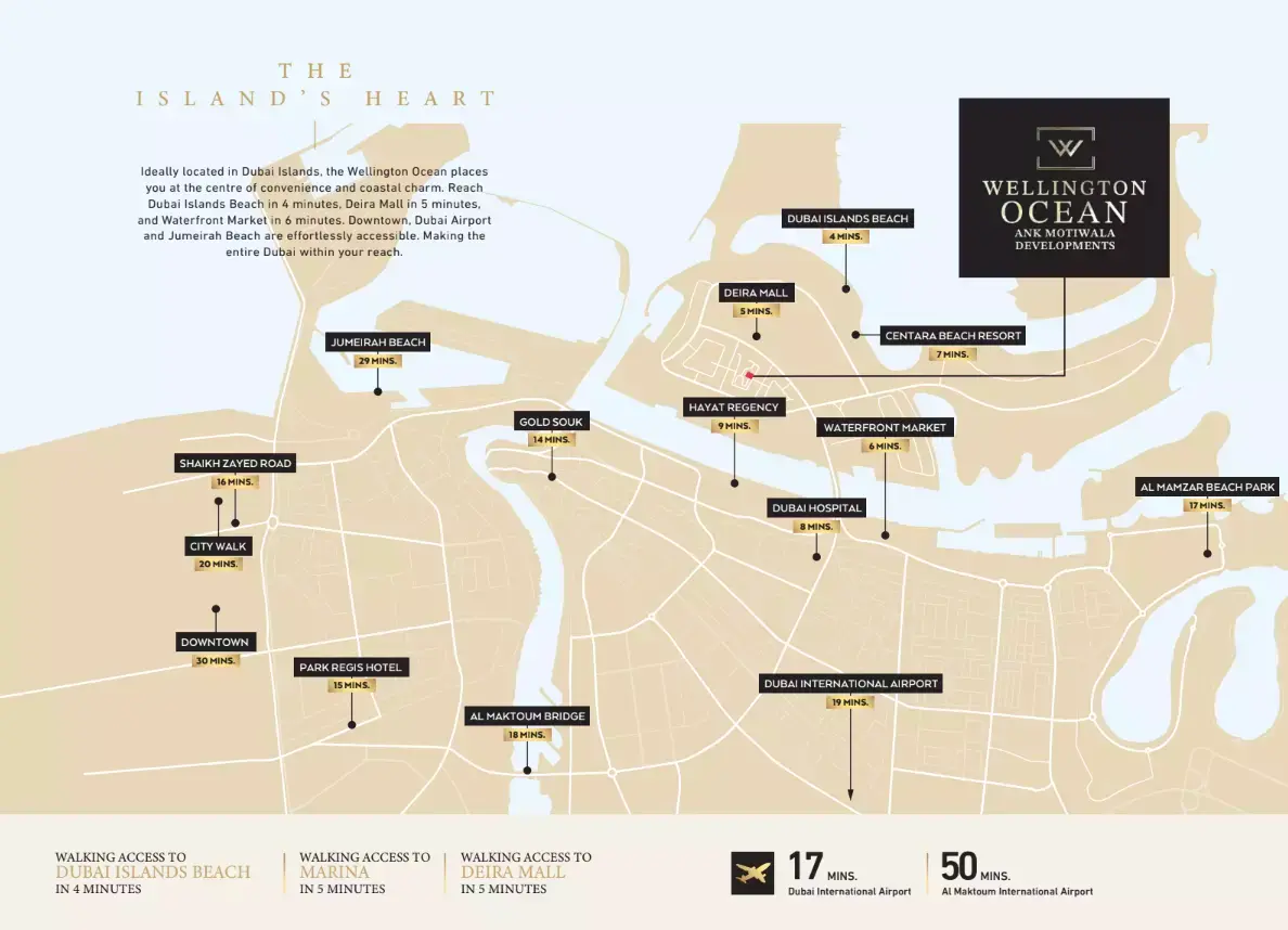 Wellington Ocean masterplan, Dubai Islands