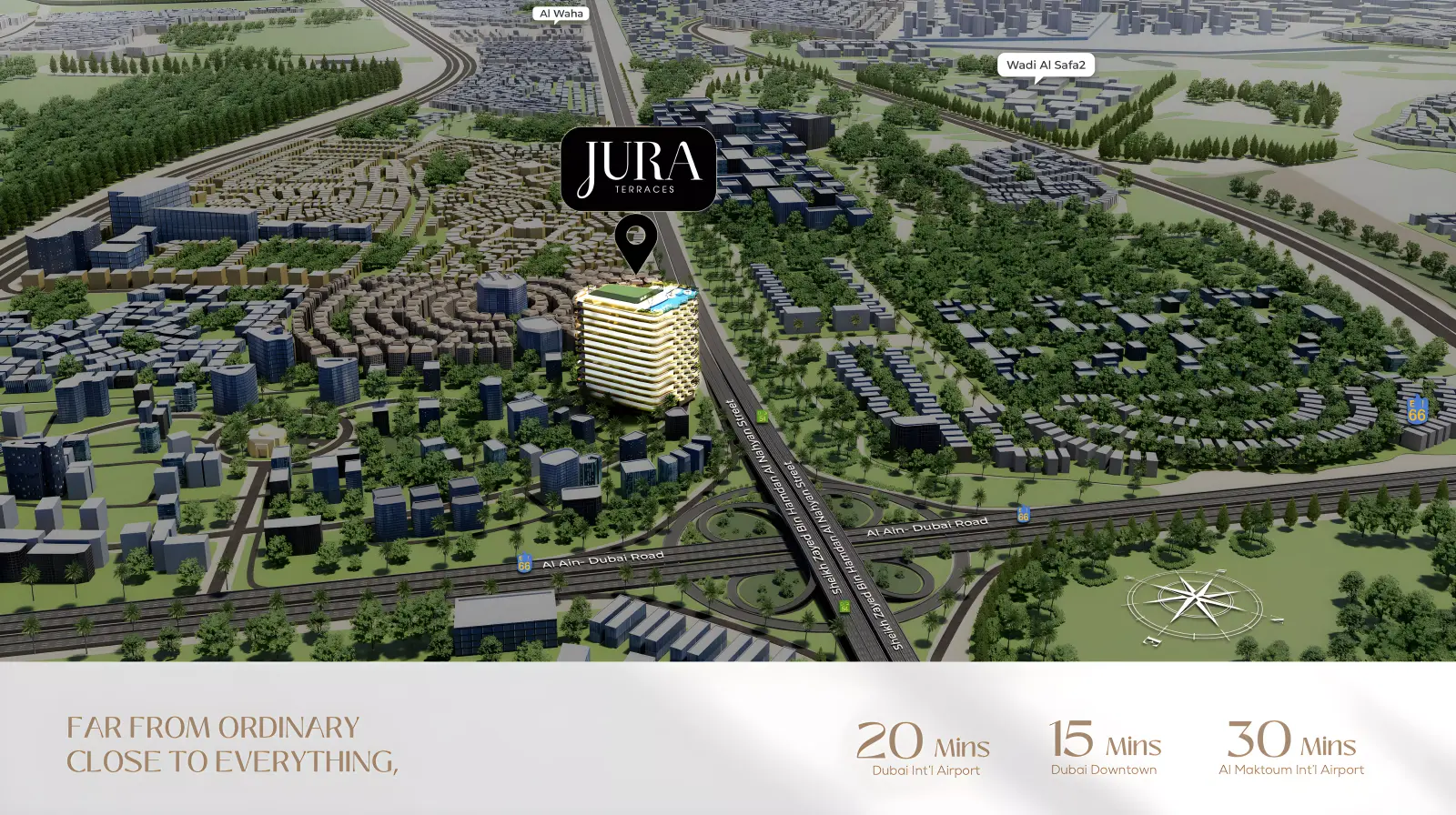 Masterplan Jura Terraces, Wadi Al Safa 3