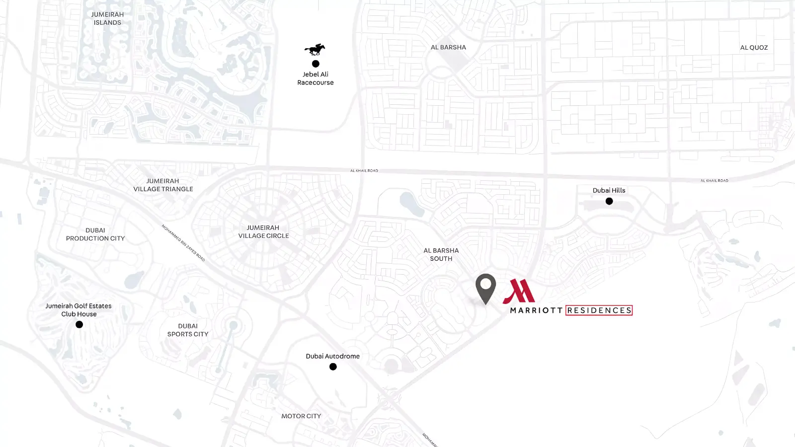 Marriott Executive Apartments At Al Barsha South masterplan, Dubai Science Park