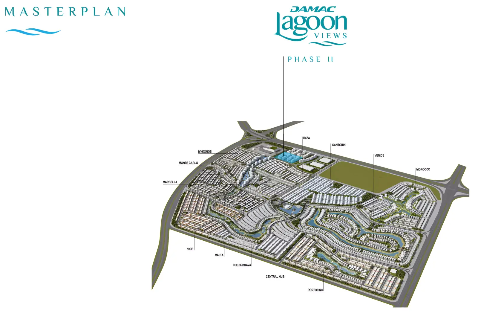Damac Lagoon Views 2 masterplan, Damac Lagoons