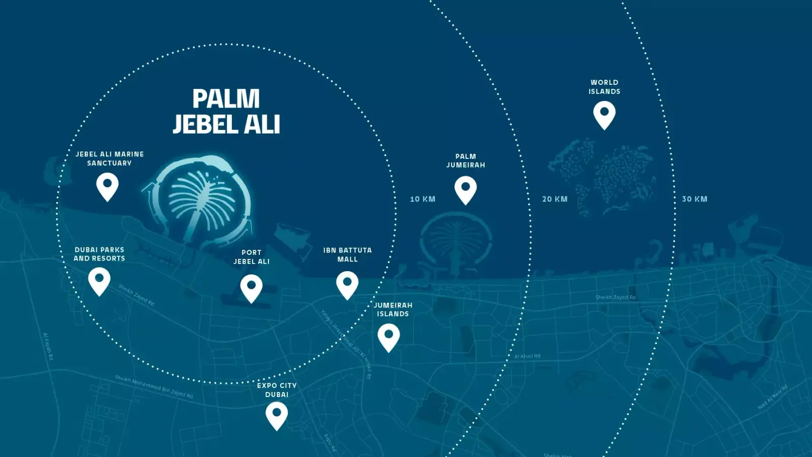 Masterplan Villa Pacific Breeze, Palm Jebel Ali