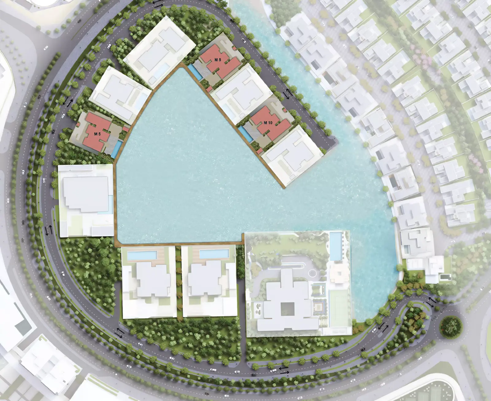 The Mansions masterplan, Sobha Hartland 2