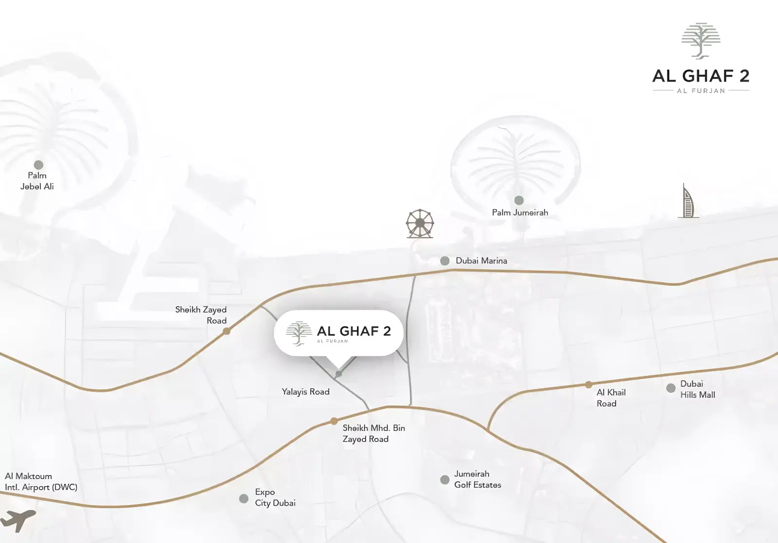 المخطط العام لـ الغاف 2, الفرجان
