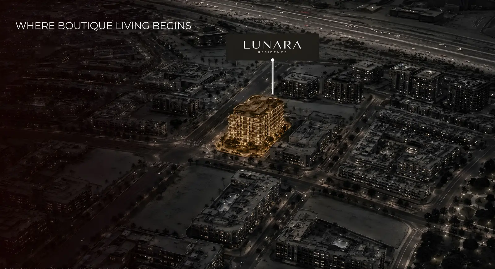 Мастер-план Lunara Residence, Jumeirah Garden City