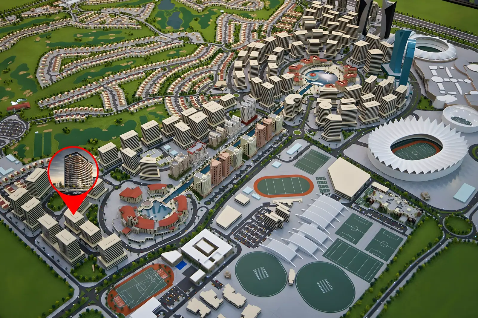 Verde masterplan, Dubai Sports City