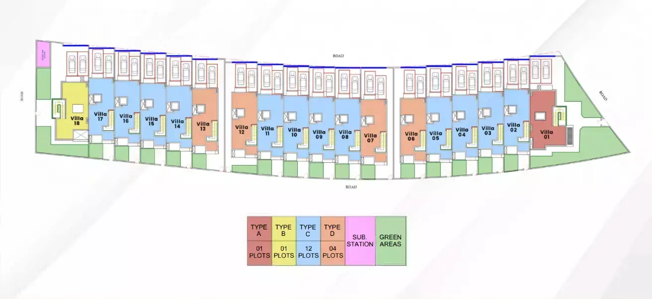 Masterplan The Promise Villas, Jumeirah Village Circle