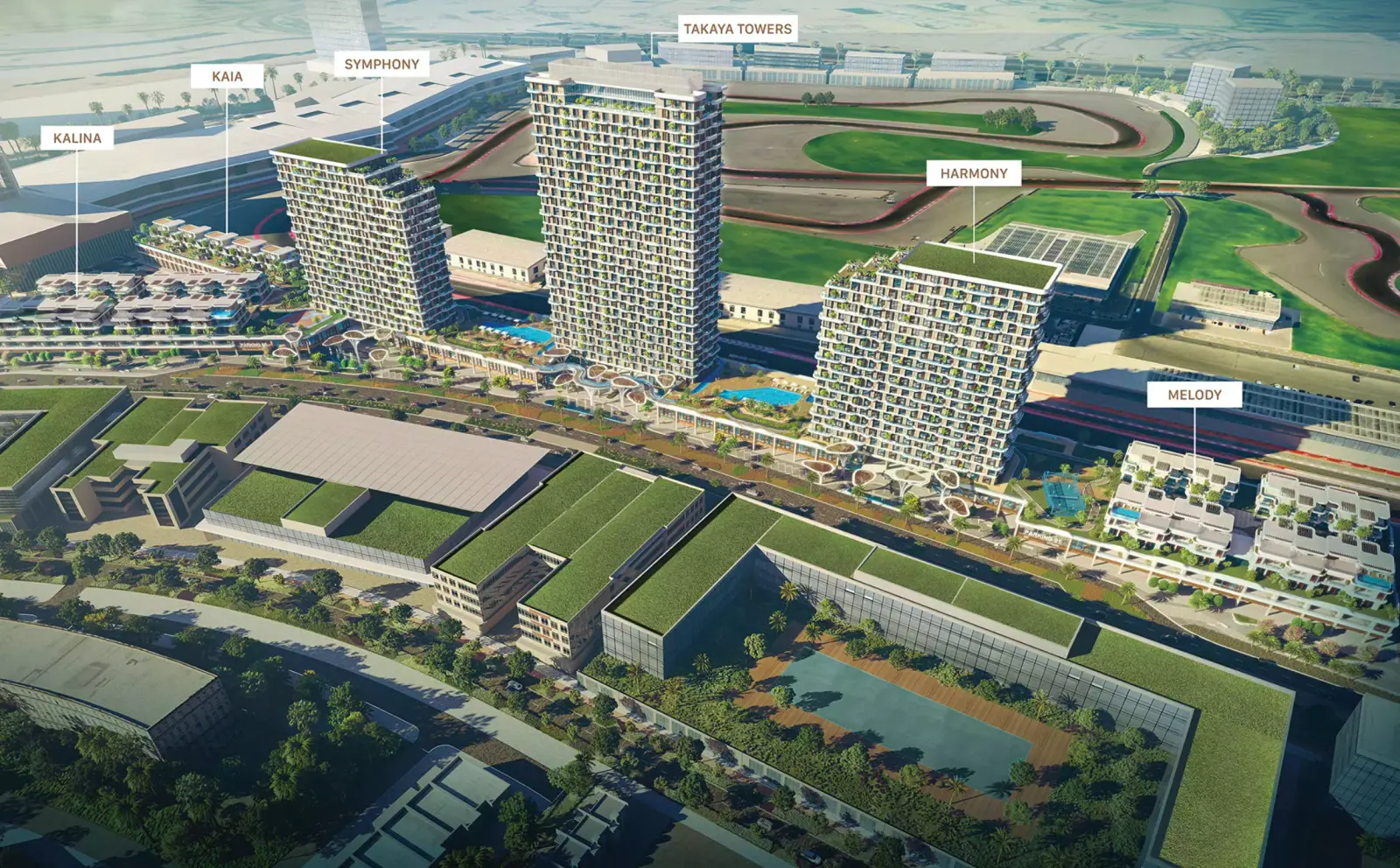 Takaya Kalina masterplan, Motor City