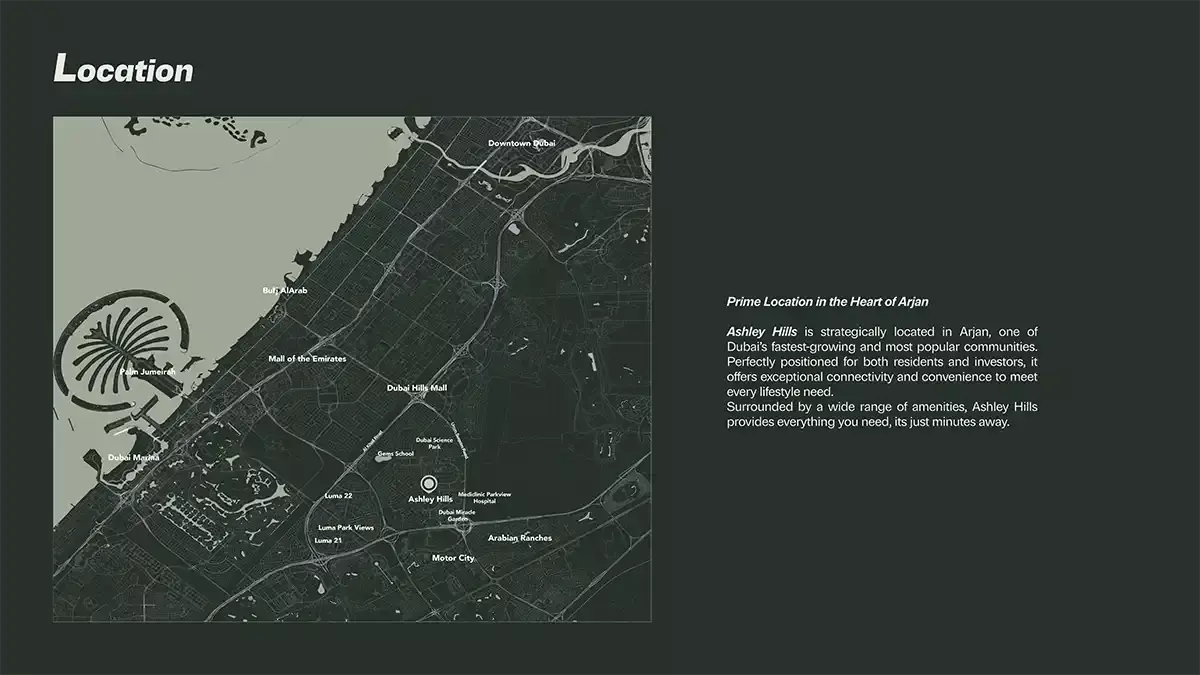 Fay Hills masterplan, Masdar City