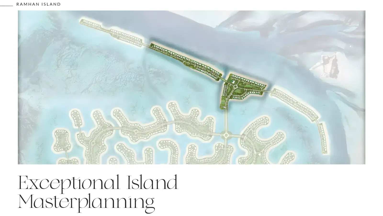 Infinity Villas masterplan, Ramhan Island
