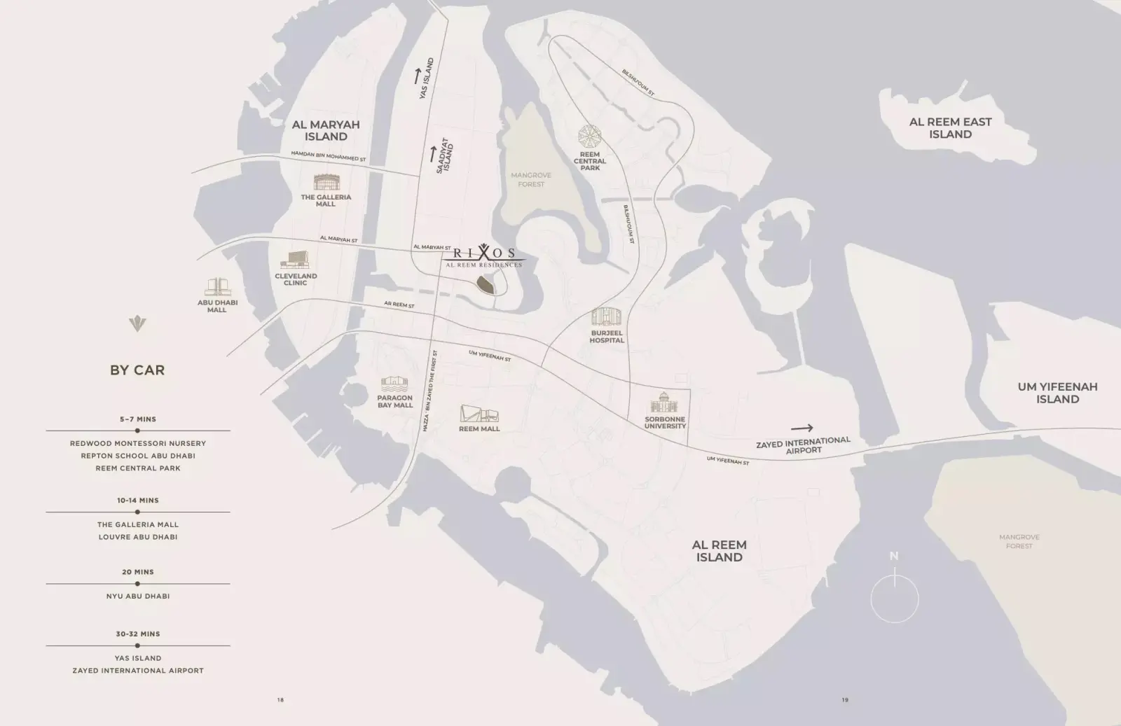 Rixos Al Reem Residences masterplan, Al Reem Island