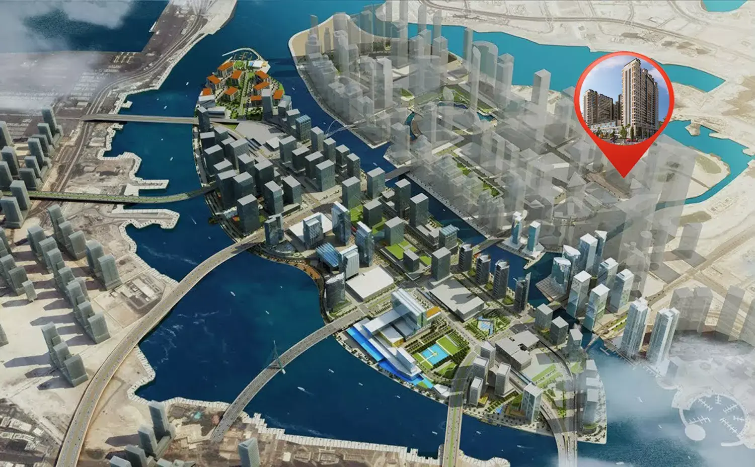 The District masterplan, Al Reem Island