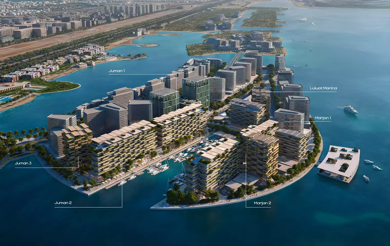 Juman 1 总体规划, Al Raha Beach