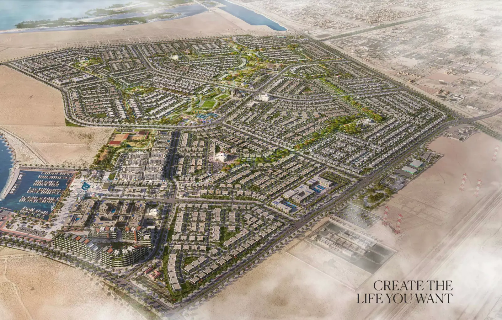 Balghaiylam मास्टरप्लान, Yas Island