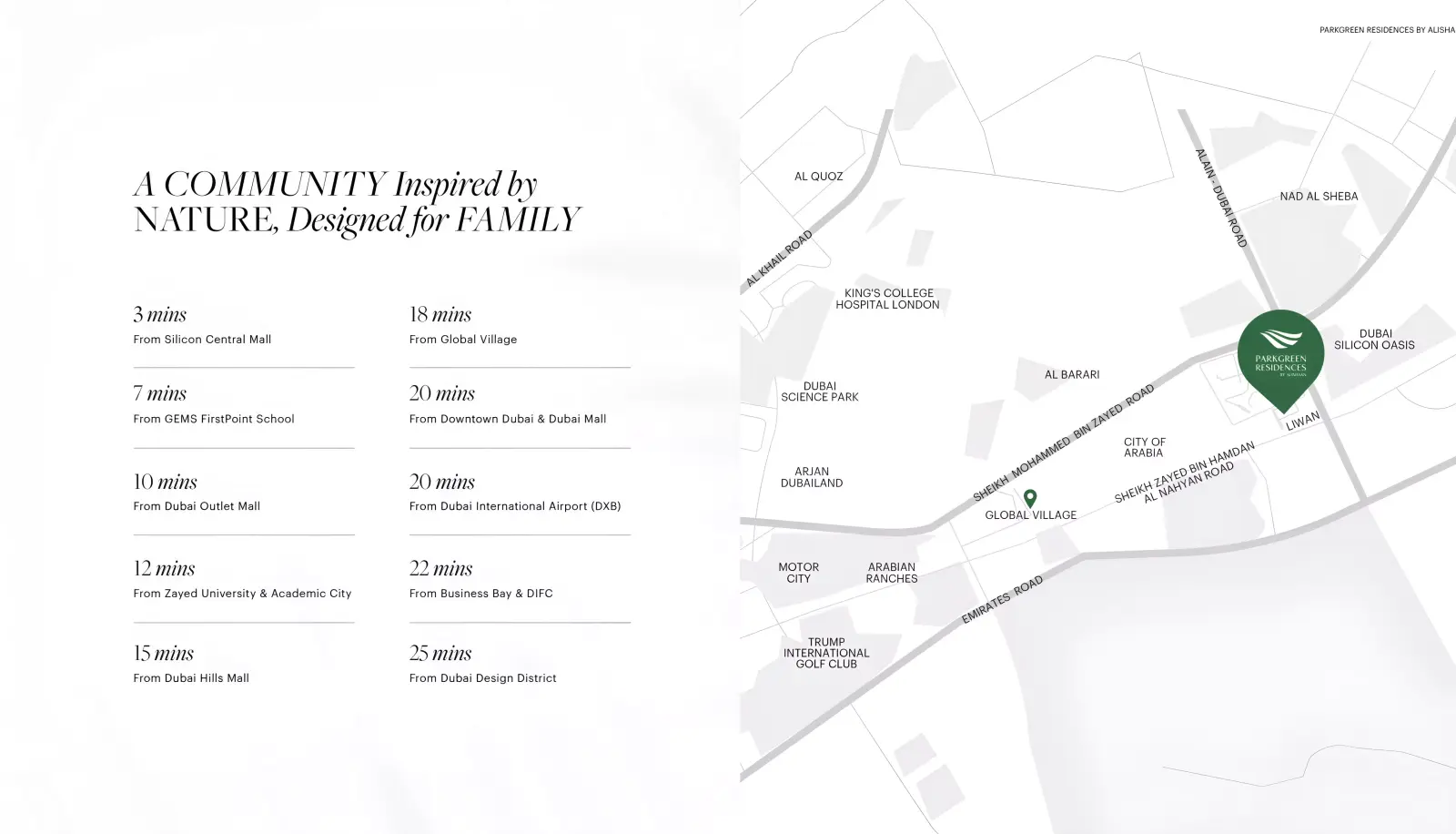 Parkgreen Residences मास्टरप्लान, Liwan