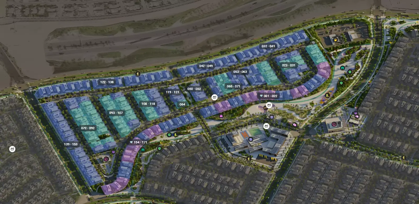 Masterplan Ethir, Saadiyat Island