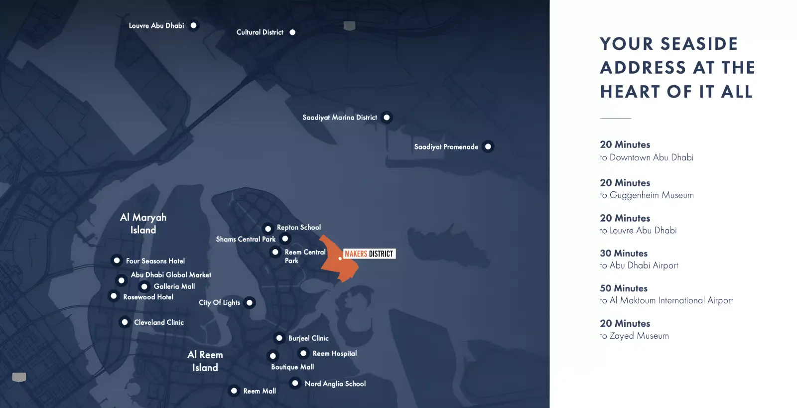 Sunstone Residences masterplan, Al Reem Island