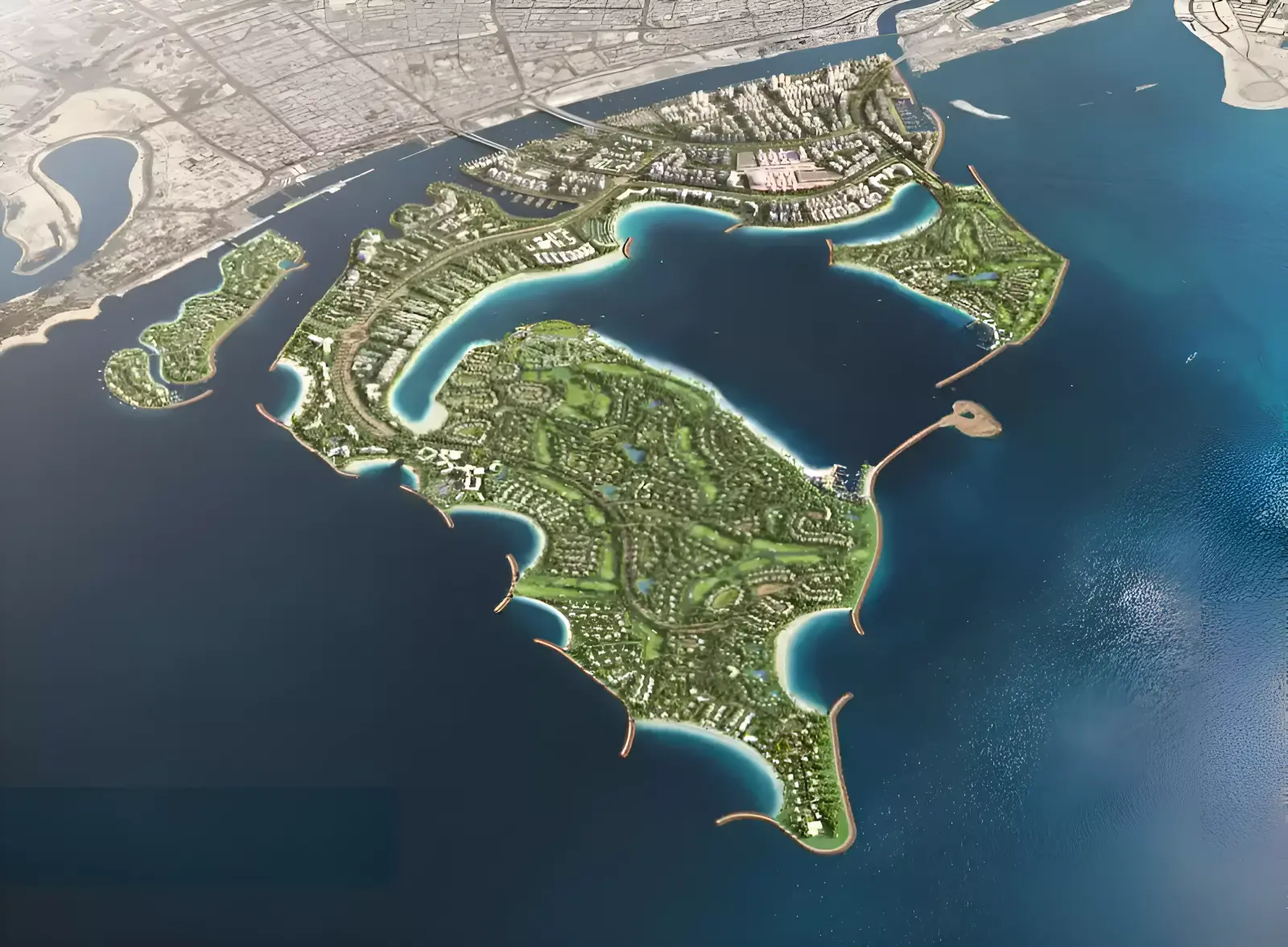 Swissotel Waterfront Residences masterplan, Dubai Islands