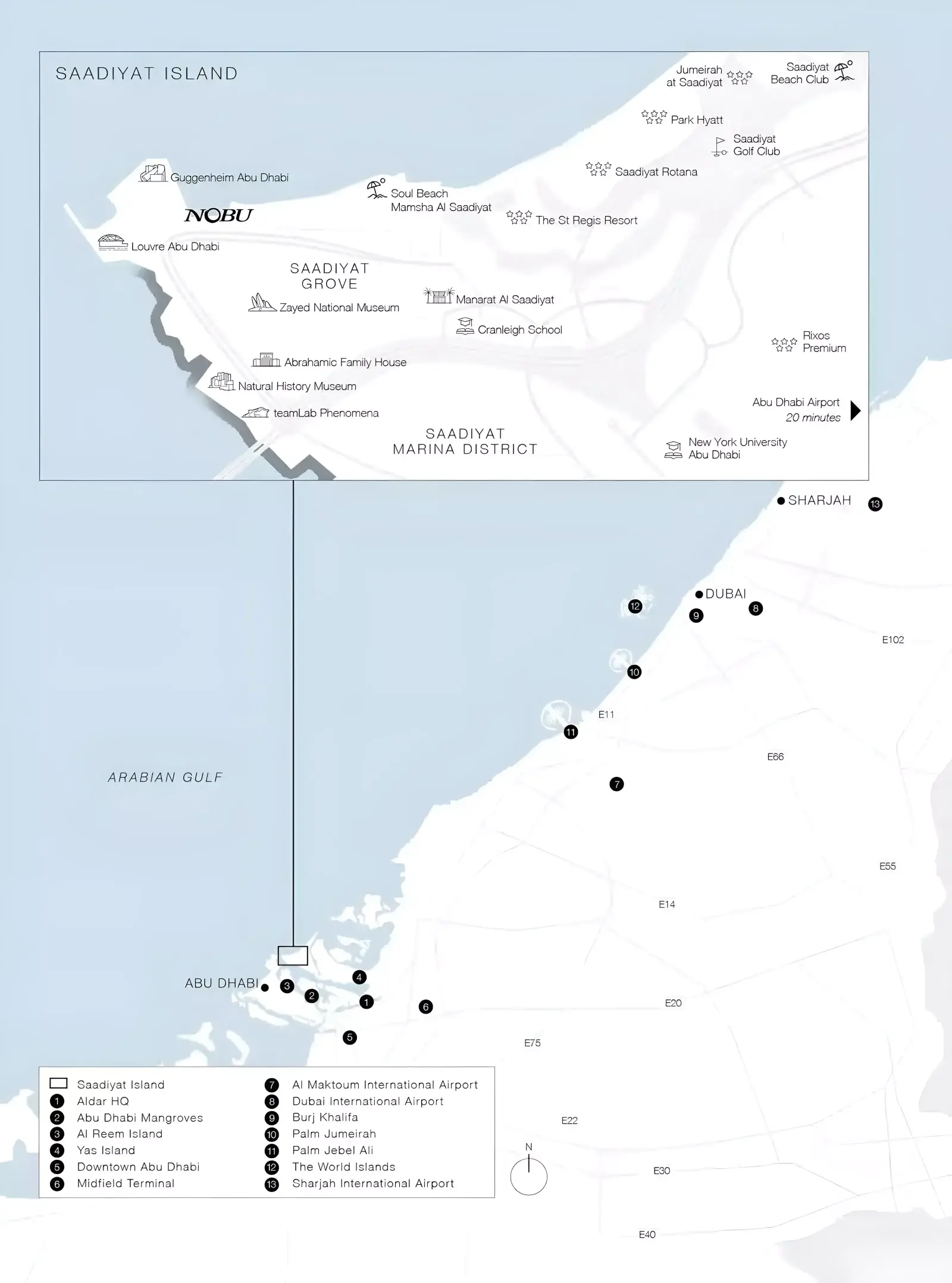 Masterplan Nobu Residences 2, Saadiyat Island
