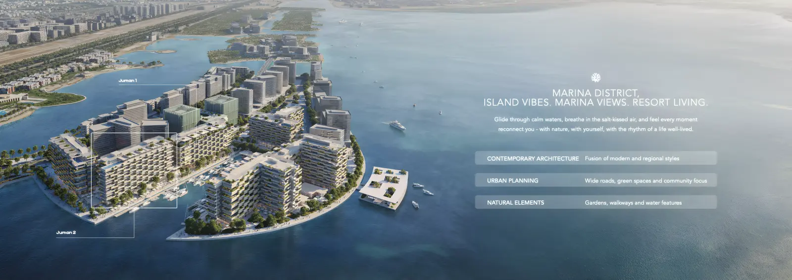 Juman 2 masterplan, Al Raha Beach