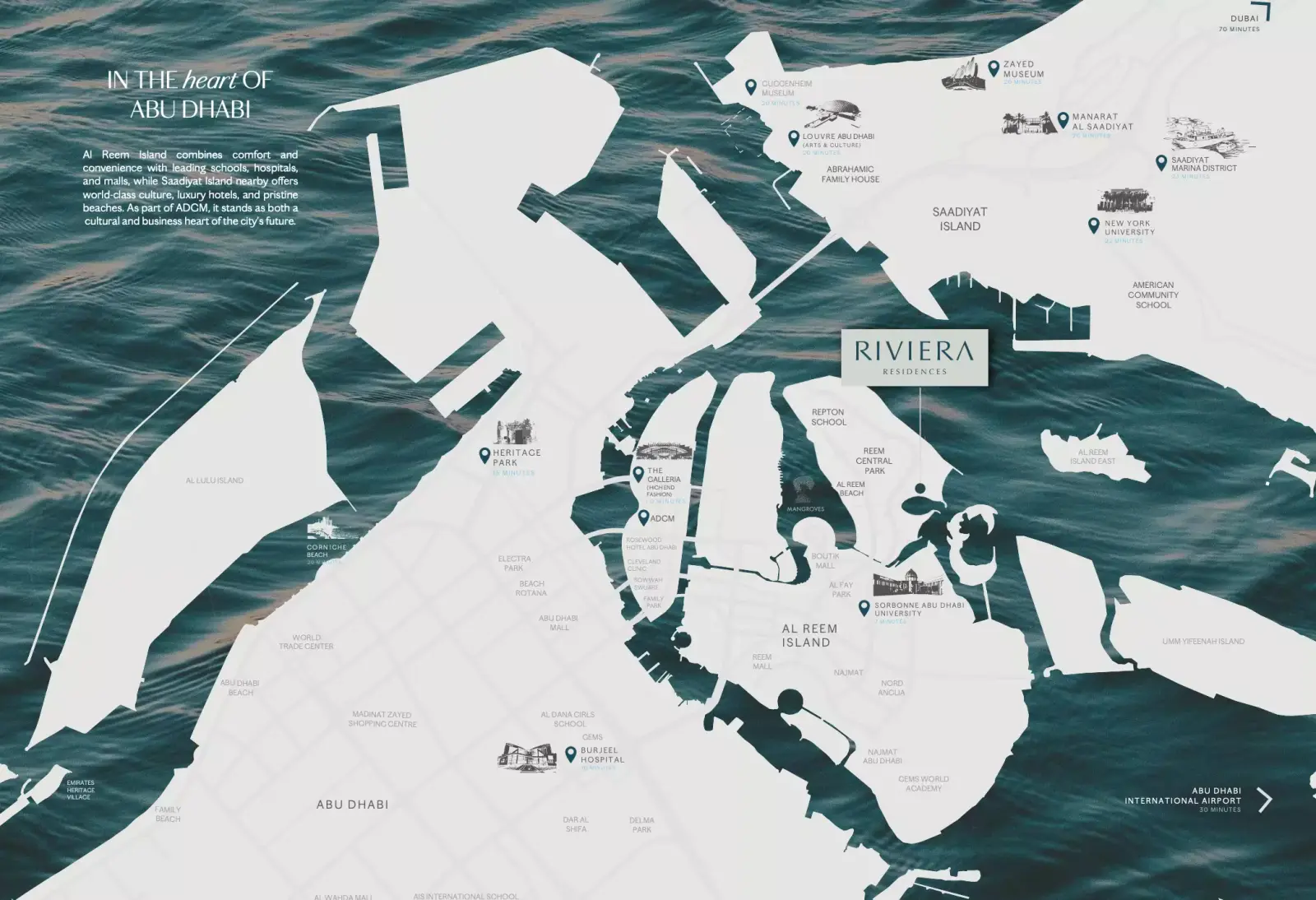 Riviera Residences masterplan, Al Reem Island