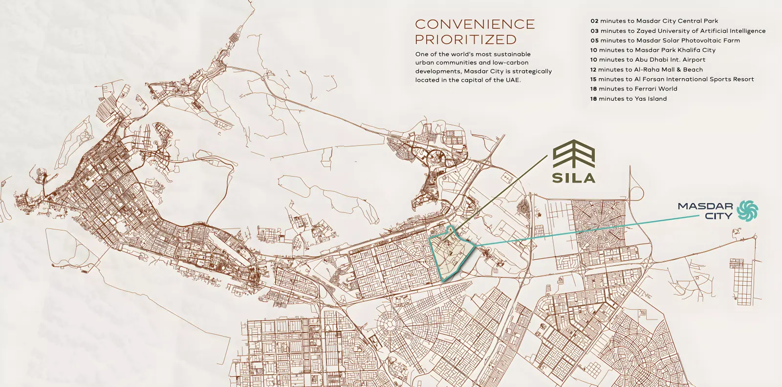Sila masterplan, Masdar City