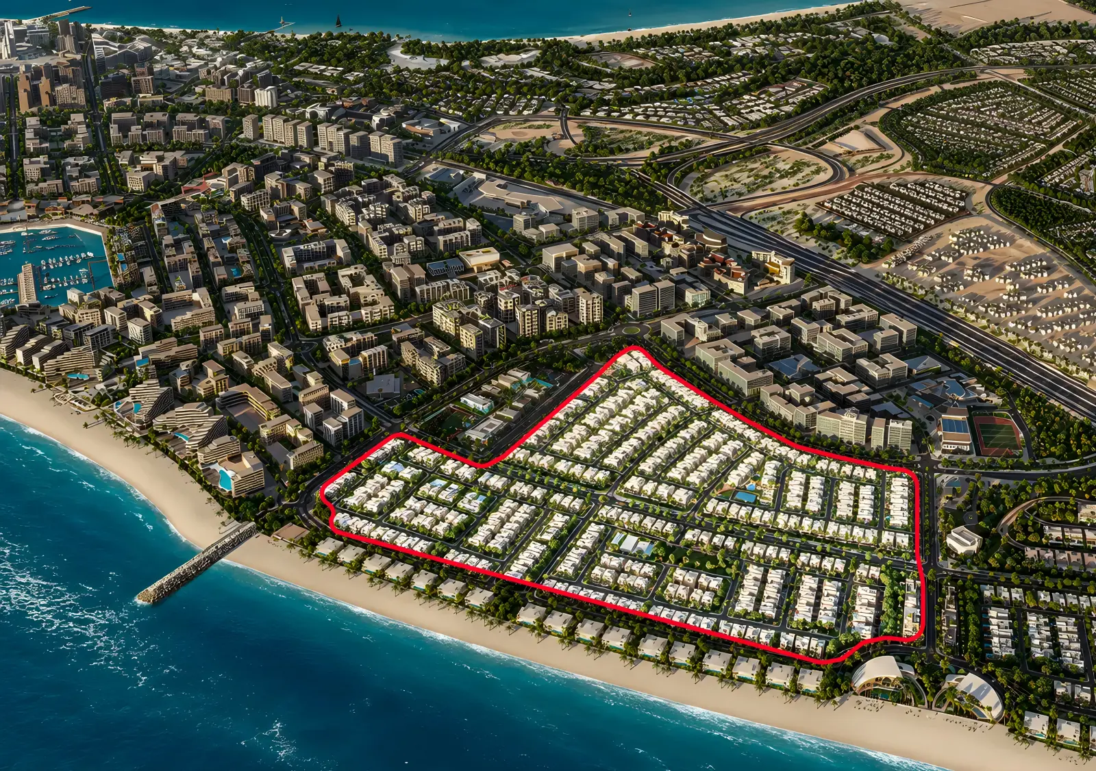 Talay masterplan, Saadiyat Island