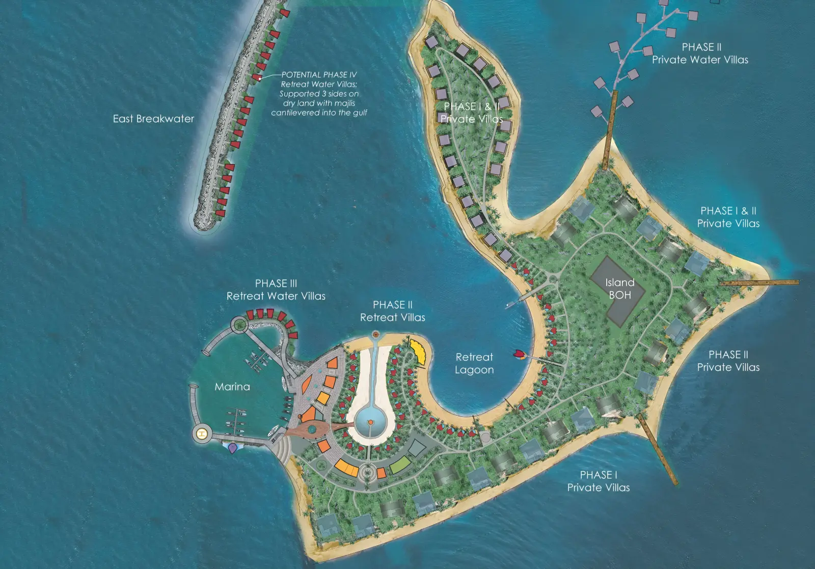 Nurai Island – Phase 3 masterplan, Nurai Island