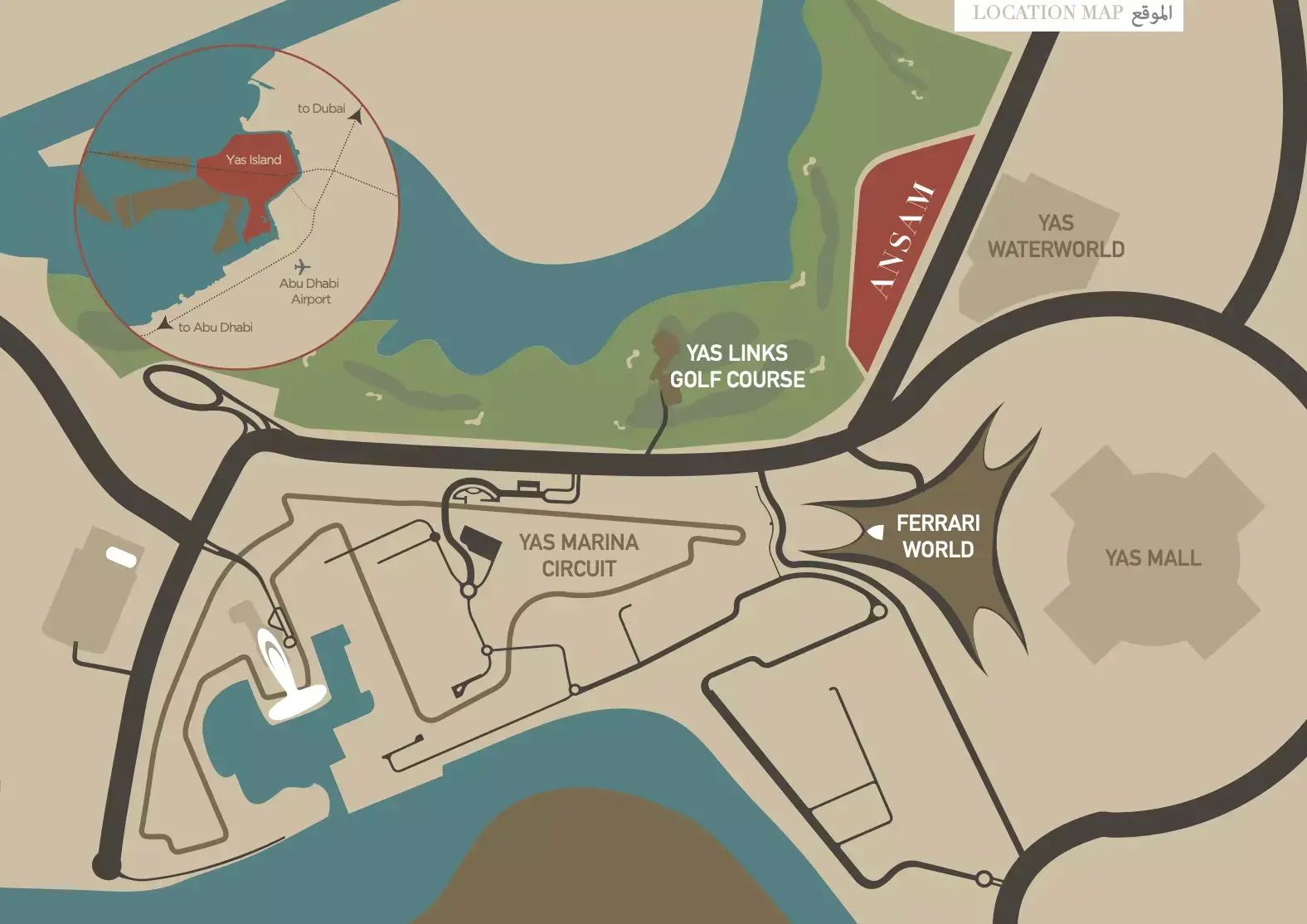 Masterplan Ansam Phase 2, Yas Island