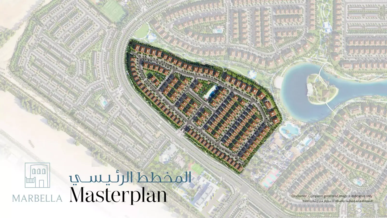 Bloom Living Marbella masterplan, Khalifa City