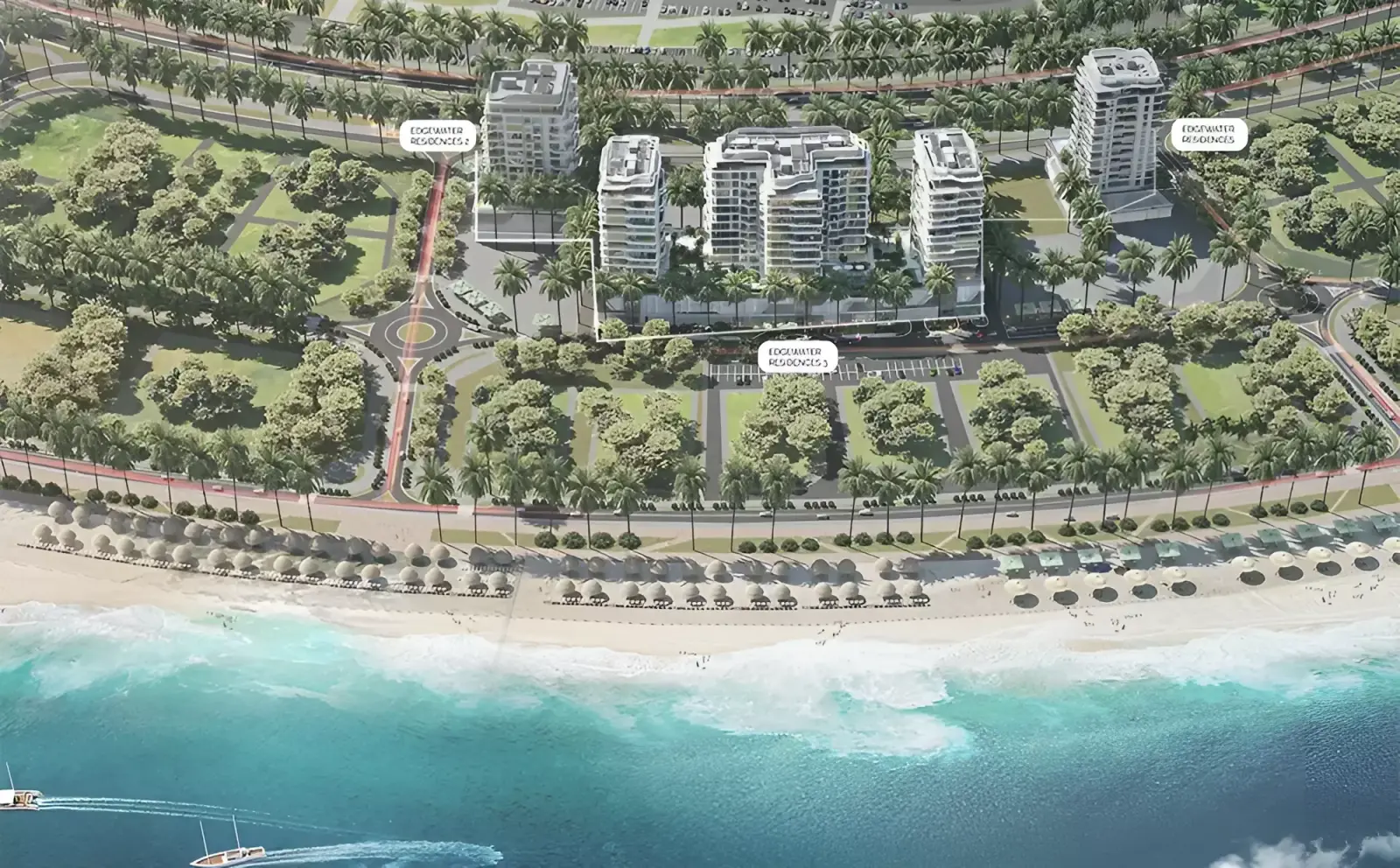 Edgewater Residences Phase 2 masterplan, Dubai Islands