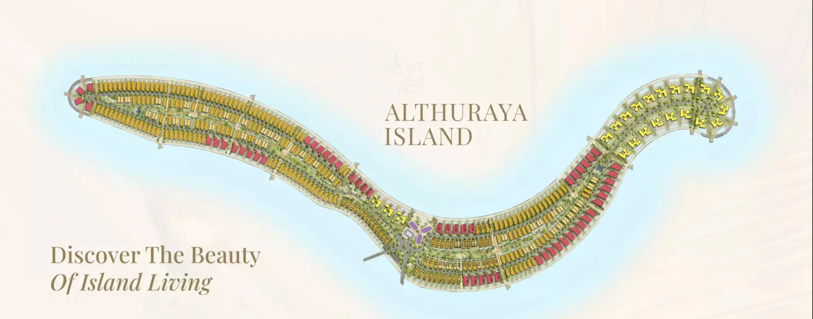 Al Thuraya Island masterplan, Sharjah Waterfront City