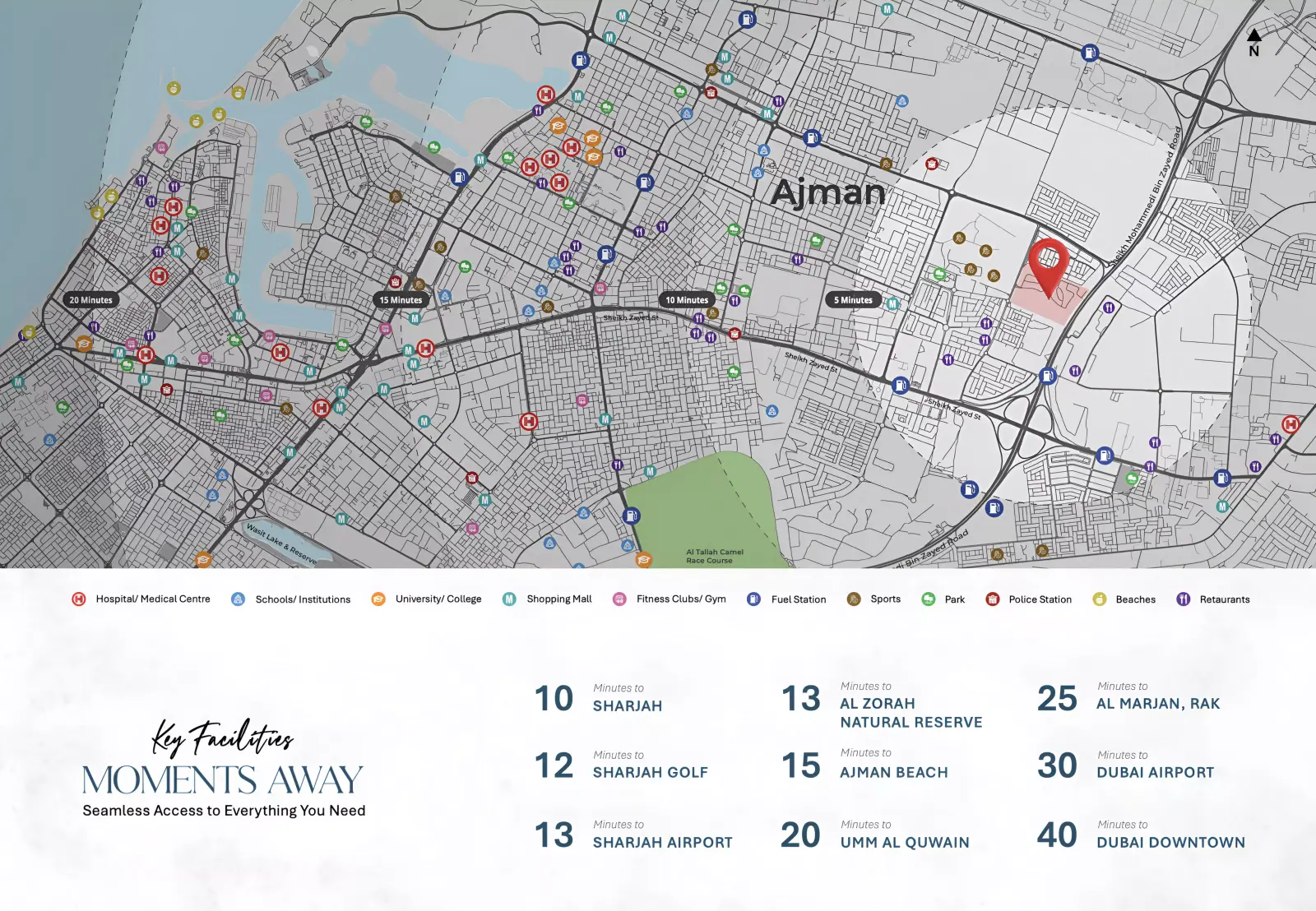 Masterplan Orchid Towers Phase 1, Al Nahda