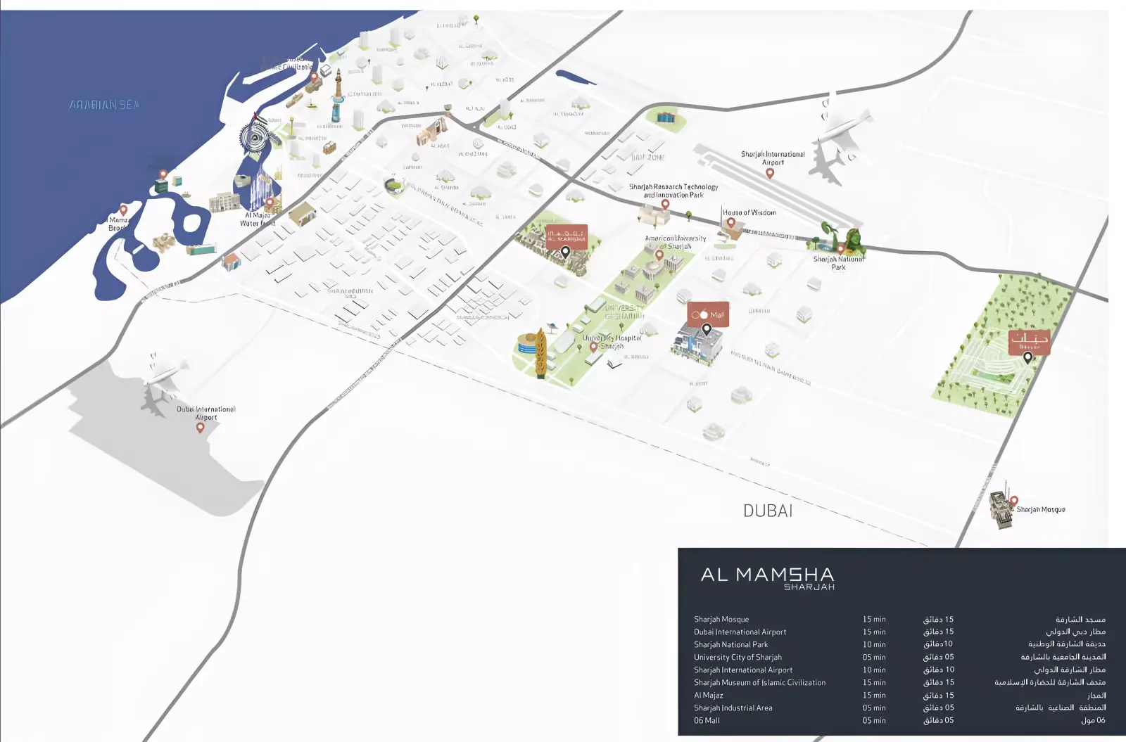 Nama Phase 1 मास्टरप्लान, Muwaileh