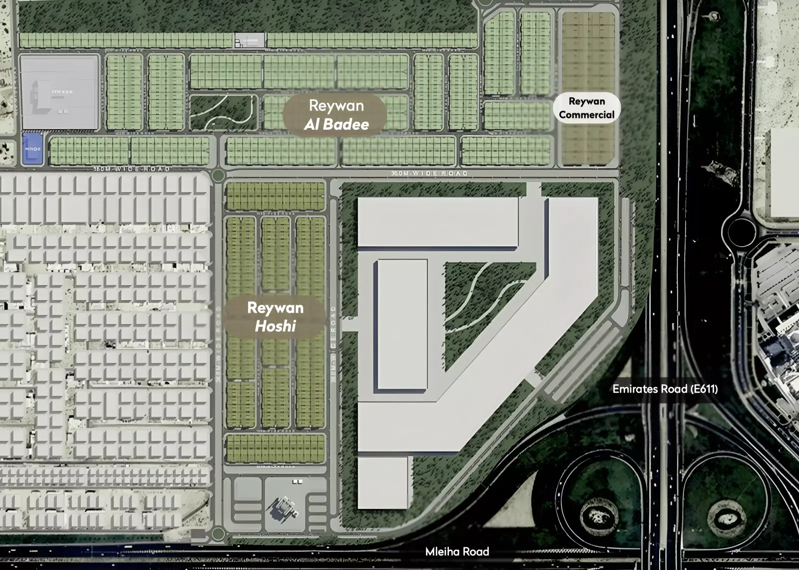 Masterplan Reywan Al Badee, Sharjah